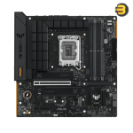 ASUS TUF GAMING B760M-PLUS II Motherboard – 12(50A)+1(60A)+1 Power Stages, PCIe 5.0, DDR5 Support, USB 20Gbps Type-C, 2.5 Gb Ethernet, PCIe Q-Release, and Two-Way AI Noise Cancelation for Enhanced Performance
