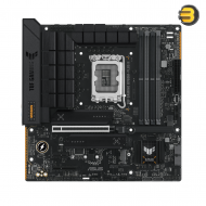 ASUS TUF GAMING B760M-PLUS II Motherboard – 12(50A)+1(60A)+1 Power Stages, PCIe 5.0, DDR5 Support, USB 20Gbps Type-C, 2.5 Gb Ethernet, PCIe Q-Release, and Two-Way AI Noise Cancelation for Enhanced Performance