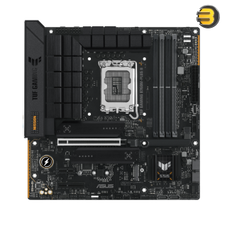 ASUS TUF GAMING B760M-PLUS II Motherboard – 12(50A)+1(60A)+1 Power Stages, PCIe 5.0, DDR5 Support, USB 20Gbps Type-C, 2.5 Gb Ethernet, PCIe Q-Release, and Two-Way AI Noise Cancelation for Enhanced Performance ASUS TUF GAMING B760M-PLUS II Motherboard – 12(50A)+1(60A)+1 Power Stages, PCIe 5.0, DDR5 Support, USB 20Gbps Type-C, 2.5 Gb Ethernet, PCIe Q-Release, and Two-Way AI Noise Cancelation for Enhanced Performance