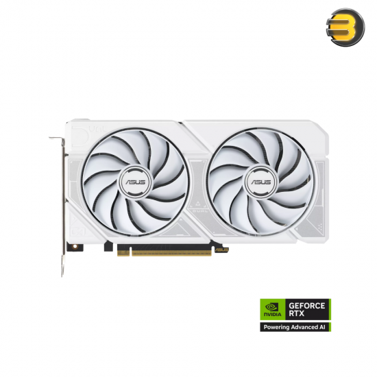 ASUS Dual GeForce RTX 5060 Ti OC 16GB White Edition – GDDR7, PCIe 5.0, 2.5-Slot, Axial-Tech Fans, Dual BIOS, Vented Backplate ASUS Dual GeForce RTX 5060 Ti OC 16GB White Edition – GDDR7, PCIe 5.0, 2.5-Slot, Axial-Tech Fans, Dual BIOS, Vented Backplate