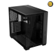 ASUS A32 ATX Dual-Chamber PC Case - Panoramic Design, Supports Up to 420mm Graphics Cards, 360mm Radiators, and CPU Air Coolers Up to 165mm, Sleek High-Performance Gaming Chassis
