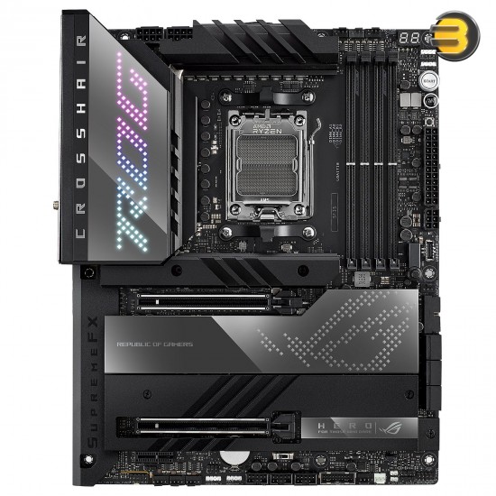 ASUS ROG CROSSHAIR X670E HERO (WiFi 6E) Socket AM5 (LGA 1718) Ryzen 7000 Gaming Motherboard