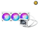 ASUS ROG Ryujin III 360 ARGB Extreme White - Asetek Gen8 V2 Pump, Thickened ARGB Fans, 640x480 3.5” LCD, Enhanced Embedded Fan, and Advanced Software for Ultimate Cooling Performance ASUS ROG Ryujin III 360 ARGB Extreme White - Asetek Gen8 V2 Pump, Thickened ARGB Fans, 640x480 3.5” LCD, Enhanced Embedded Fan, and Advanced Software for Ultimate Cooling Performance