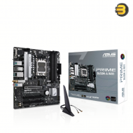 ASUS PRIME B650M-A WIFI — Micro-ATX motherboard, DDR5, PCIe 5.0 M.2 support, Realtek 2.5Gb Ethernet, Wi-Fi 6, DisplayPort, VGA, HDMI, SATA 6 Gbps, USB 3.2 Gen 2 ports, front USB 3.2 Gen 1 Type-C, BIOS FlashBack, Arua Sync