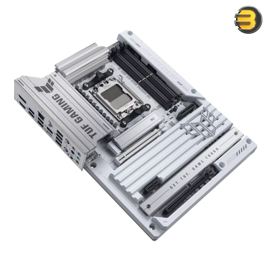 ASUS TUF GAMING B850-BTF WIFI W ATX Motherboard – AM5 Socket, DDR5 up to 8000+ MT/s, PCIe 5.0, WiFi 7 ASUS TUF GAMING B850-BTF WIFI W ATX Motherboard – AM5 Socket, DDR5 up to 8000+ MT/s, PCIe 5.0, WiFi 7