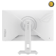 ASUS ROG Strix XG27ACMES-W 27 inch QHD Fast IPS gaming monitor in Moonlight White with 255Hz refresh, 0.3ms response, HDMI 2.1 FRL and USB-C PD