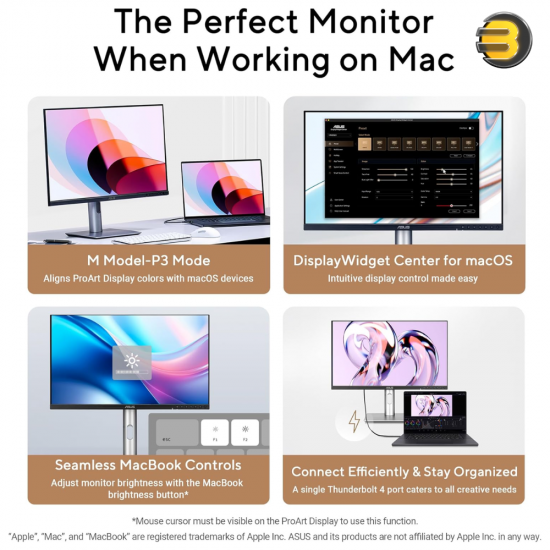 ASUS ProArt Display 6K PA32QCV 31.5" 6K IPS Professional Monitor ASUS ProArt Display 6K PA32QCV 31.5 inch professional monitor with 6K resolution, IPS LuxPixel technology, Thunderbolt 4 and factory calibration