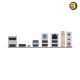 ASUS TUF GAMING A620M-PLUS WIFI Motherboard – DDR5, PCIe 4.0, Wi-Fi 6, AI Noise Cancelation, 2.5G LAN