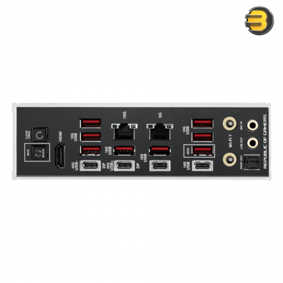 ASUS ROG Crosshair X870E Extreme — E-ATX AMD AM5 motherboard with X870E chipset, dual PCIe 5.0 x16 slots, up to 5x M.2 (multiple PCIe 5.0), DDR5 up to 256GB with EXPO/AEMP, USB4, Wi‑Fi 7, 10Gb + 5Gb LAN, premium VRM and 5-inch onboard LCD for system monit