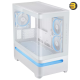 ASUS Prime AP202 ARGB mATX Case White – Curved Glass Panel, Supports up to 420 mm GPU, Patented Slot Vent Airflow ASUS Prime AP202 ARGB mATX Case White – Curved Glass Panel, Supports up to 420 mm GPU, Patented Slot Vent Airflow