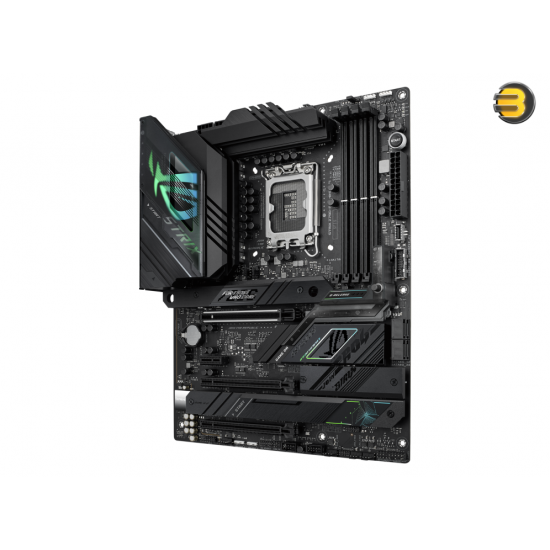 ASUS ROG Strix Z790-F Gaming WiFi LGA 1700 ATX Gaming Motherboard 16 + 1 power stages,DDR5,four M.2 slots, PCIe® 5.0,WiFi 6E,USB 3.2 Gen 2x2 Type-C® with PD 3.0 up to 30W