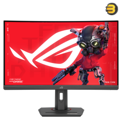 ASUS ROG Strix XG27WCS USB Type-C Gaming Monitor – 27-inch 2560x1440, Curved, 180Hz (Above 144Hz), 1ms (GTG), Fast VA, Extreme Low Motion Blur Sync, USB Type-C, FreeSync, DisplayWidget Center, tripod socket, HDR