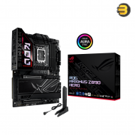 ASUS ROG MAXIMUS Z890 HERO LGA 1851 ATX motherboard — Advanced AI PC-ready, 22+2+1+2 stages, DDR5, WiFi 7, 3x PCIe® 5.0 M.2, Thunderbolt™ 4, USB Type-C®, AI Overclocking/Cooling/Networking