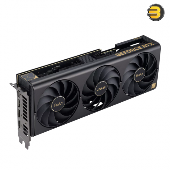 ASUS ProArt GeForce RTX 4080 Super OC Edition 16GB GDDR6X Gaming Graphics Card — DLSS 3, PCIe 4.0, 1x HDMI 2.1a, 3X DisplayPort 1.4a, PROART-RTX4080S-O16G