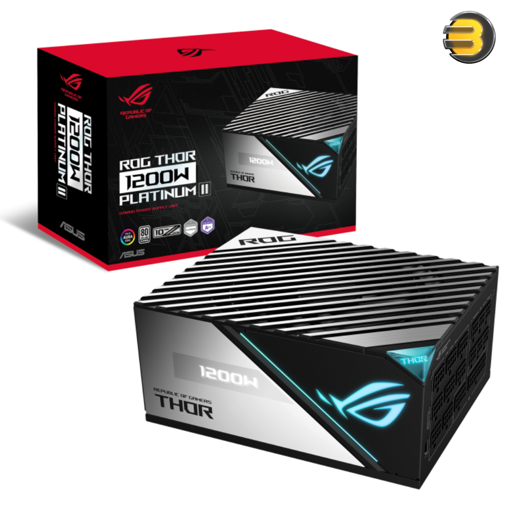 Asus Rog Thor 1200W Platinum II ATX Power Supply Unit — 80Plus