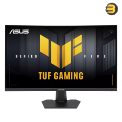 ASUS TUF Gaming VG27VQM5F 27" Curved FHD Fast VA Gaming Monitor – 280Hz, 1ms GTG