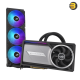 ASUS ROG Astral LC GeForce RTX 5090 32GB GDDR7 OC Edition Graphics Card — NVIDIA Blackwell Architecture, 3593 AI TOPS, 360mm AIO Liquid Cooler, Full-Coverage Cold Plate, 80A MOSFET, PCIe 5.0, 3x DP 1.4a, HDMI 2.1a, Dual BIOS, RGB, GPU Tweak III, GPU Guard