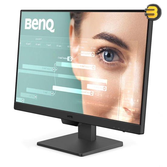 BenQ GW2490 23.8 Inch ClearVision 100Hz IPS Monitor - Full HD (1920x1080) LED Backlight - 250 nits, 99% sRGB, Anti-Glare, Flicker-Free & Low Blue Light Plus - Eye-CareU Suite - 2x HDMI (v1.4), 1x DisplayPort (v1.2)