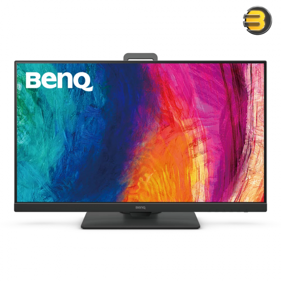 BenQ Designer Monitor PD2705Q 27 IPS LED Panel 60Hz QHD 2K 100% sRGB, HDR10, KVM, USB C Charger, 1 HDMI, 2 DP, 4 USB 3.1