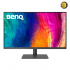 BenQ Designer Monitor PD3205U 32 IPS LED Panel 60Hz UHD 4K 100% sRGB HDR10, KVM, USB C Charger, 1 HDMI, 1DP, 3 USB 3.2