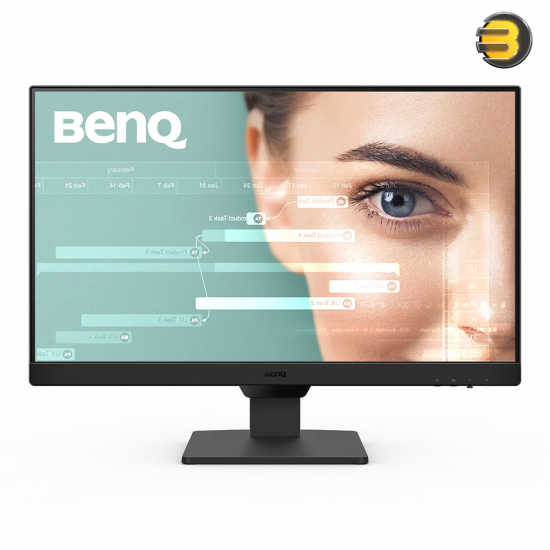 BenQ GW2790 27 Inch ClearVision 100Hz IPS Monitor - Full HD (1920x1080) LED Backlight - 250 nits, 99% sRGB, Anti-Glare - Flicker-Free, Low Blue Light Plus & Brightness Intelligence Gen2 - Eye-CareU Suite - 2x HDMI (v1.4), 1x DisplayPort (v1.2)