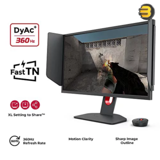 BenQ ZOWIE Gaming Monitor XL2566K 24 TN Panel 360Hz FHD DyAc™ 0.5ms, 2 HDMI, 1 DP, HP jack BenQ ZOWIE Gaming Monitor XL2566K 24 TN Panel 360Hz FHD DyAc™ 0.5ms, 2 HDMI, 1 DP, HP jack