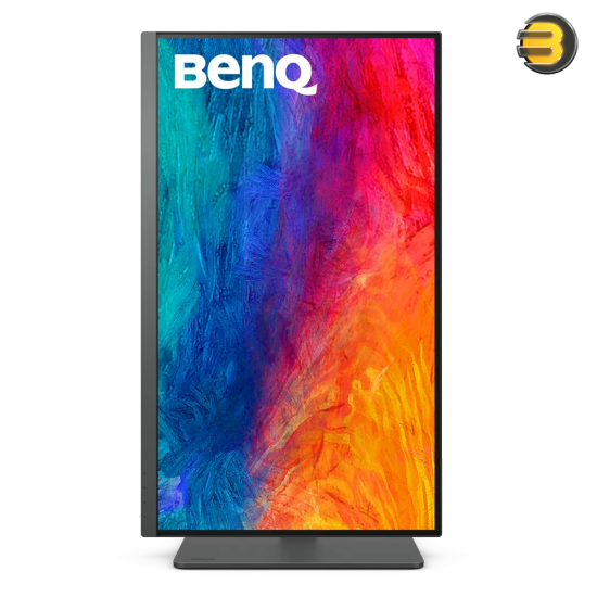 BenQ Designer Monitor PD2705U 27 IPS LED Panel 60Hz UHD 4K 99% sRGB HDR10, KVM, USB C Charger, 1 HDMI, 1DP, 3 USB 3.2