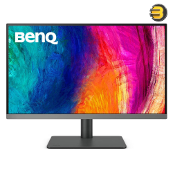 BenQ PD2706U DesignVue Monitor, 27 IPS Display, 4K UHD Resolution, 60Hz Refresh Rate, 5ms (Response Time), 1.07 Billion Colors, KVM Switch, Flciker-Free, Low Blue Light, Black