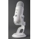 Blue Yeti USB Mic for Recording & Streaming on PC and Mac, 3 Condenser Capsules, 4 Pickup Patterns, Headphone Output and Volume Control, Mic Gain Control, Adjustable Stand, Plug & Play - Silver