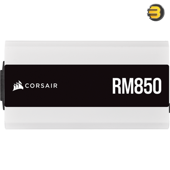 Corsair RM850 — 850 Watt 80 PLUS Gold Fully Modular ATX PSU (UK) White