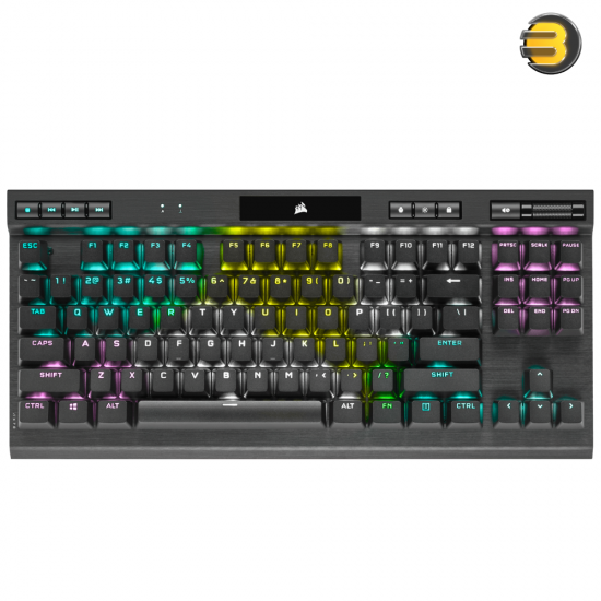 Corsair K70 RGB TKL CHAMPION SERIES Mechanical Gaming Keyboard — CHERRY MX Red