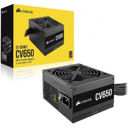 CORSAIR CV Series CV650 650W ATX12V 80 PLUS BRONZE Certified Non-Modular Power Supply CORSAIR CV Series CV650 650W ATX12V 80 PLUS BRONZE Certified Non-Modular Power Supply