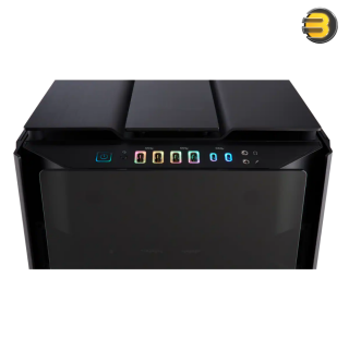 Corsair Obsidian Series 1000D CC-9011148-WW Super Tower Case, Premium Tempered Glass and Aluminum Smart Case