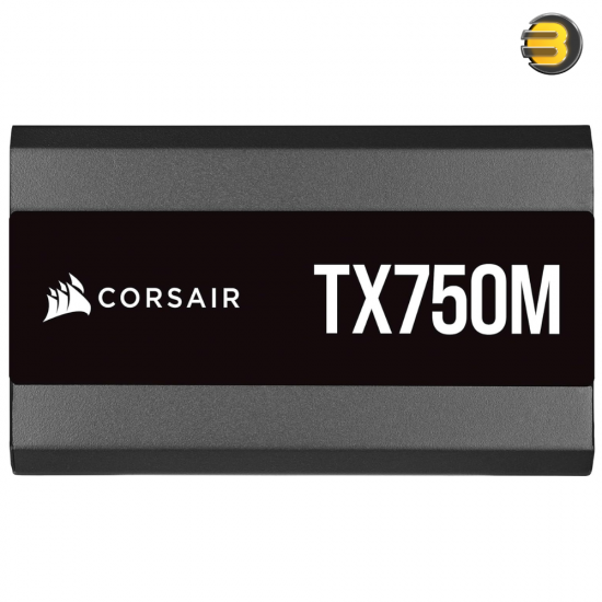 Corsair TX750M — 750 Watt 80 PLUS Gold Semi Modular ATX PSU - CP-9020230-UK