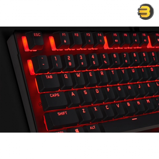 Corsair K60 PRO Mechanical Gaming Keyboard with Cherry VIOLA Switch - Red LED