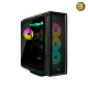 Corsair iCUE 5000T RGB Tempered Glass Mid-Tower ATX PC Case — Black