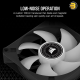 Corsair iCUE ML120 RGB ELITE Premium 120mm PWM Magnetic Levitation Fan — Triple Fan Kit with iCUE Lighting Node CORE