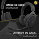 Corsair HS50 Pro — Stereo Gaming Headset - Discord Certified Headphones - Works with PC, Mac, Xbox Series X, Xbox Series S, Xbox One, PS5, PS4, Nintendo Switch, iOS and Android – Carbon