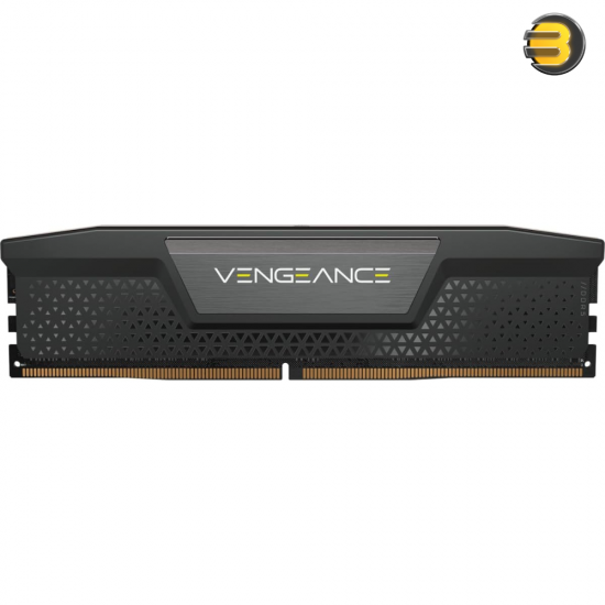 Corsair VENGEANCE 16GB (1x16GB) DDR5 DRAM 5200MHz C40 Memory Kit — Black