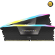 Corsair 32GB (2x16GB) VENGEANCE RGB DDR5 DRAM 5600MHz C36 Memory Kit — Black