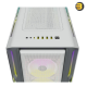 iCUE 5000T RGB Tempered Glass Mid-Tower ATX PC Case — White - CC-9011231-WW