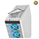 Corsair iCUE 465X RGB Mid-Tower ATX Smart Case — White - CC-9011189-WW