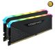 CORSAIR Vengeance RGB RS 16GB (2x8GB) DDR4‑3200 C16 Desktop Memory — XMP 2.0, 16‑20‑20‑38, 1.35V, PC4‑25600, iCUE RGB, anodized aluminum heatspreader — Black CORSAIR Vengeance RGB RS 16GB (2x8GB) DDR4‑3200 C16 Desktop Memory — XMP 2.0, 16‑20‑20‑38, 1.35V, PC4‑25600, iCUE RGB, anodized aluminum heatspreader — Black
