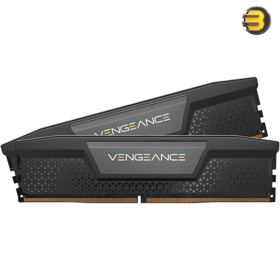 CORSAIR 16GB (2x8GB) VENGEANCE DDR5 RAM 5200MHz CL40 Intel XMP iCUE Compatible Computer Memory - Black (CMK16GX5M2B5200C40)