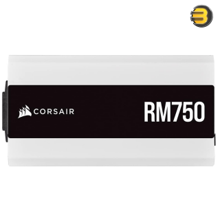 Corsair RM750 White — 750 Watt 80 PLUS Gold Fully Modular ATX PSU - CP-9020231-UK Corsair RM750 White — 750 Watt 80 PLUS Gold Fully Modular ATX PSU - CP-9020231-UK