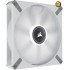 CORSAIR ML140 LED Elite 140mm Magnetic Levitation White LED Fan with AirGuide Single Pack - White Frame
