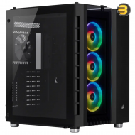 Corsair Crystal 680X RGB ATX High Airflow Tempered Glass Smart Case — Black