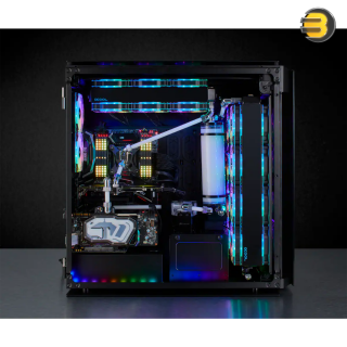 Corsair Obsidian Series 1000D CC-9011148-WW Super Tower Case, Premium Tempered Glass and Aluminum Smart Case