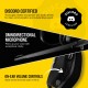 Corsair VOID Elite Surround Premium Gaming Headset with 7.1 Surround Sound - Discord Certified - Works with PC, Xbox Series X, Xbox Series S, PS5, PS4, Nintendo Switch - Carbon