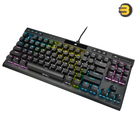 Corsair K70 RGB TKL CHAMPION SERIES Mechanical Gaming Keyboard — CHERRY MX Red